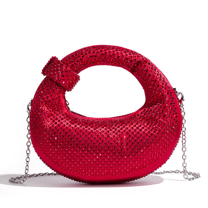 Chic Rhinestone-Embellished Handbag Acalora