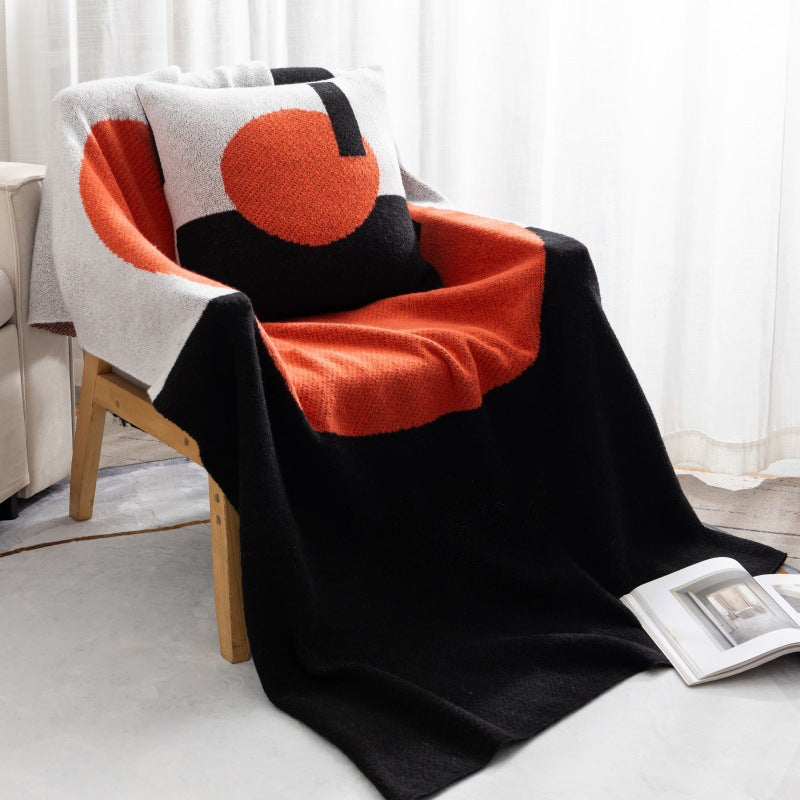 Modern Abstract Throw Blanket