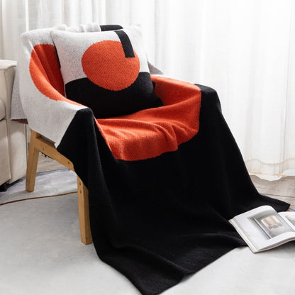 Modern Abstract Throw Blanket