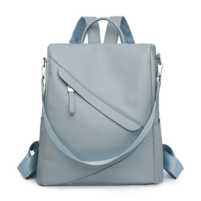 Elegant Leather Laptop Backpack Acalora