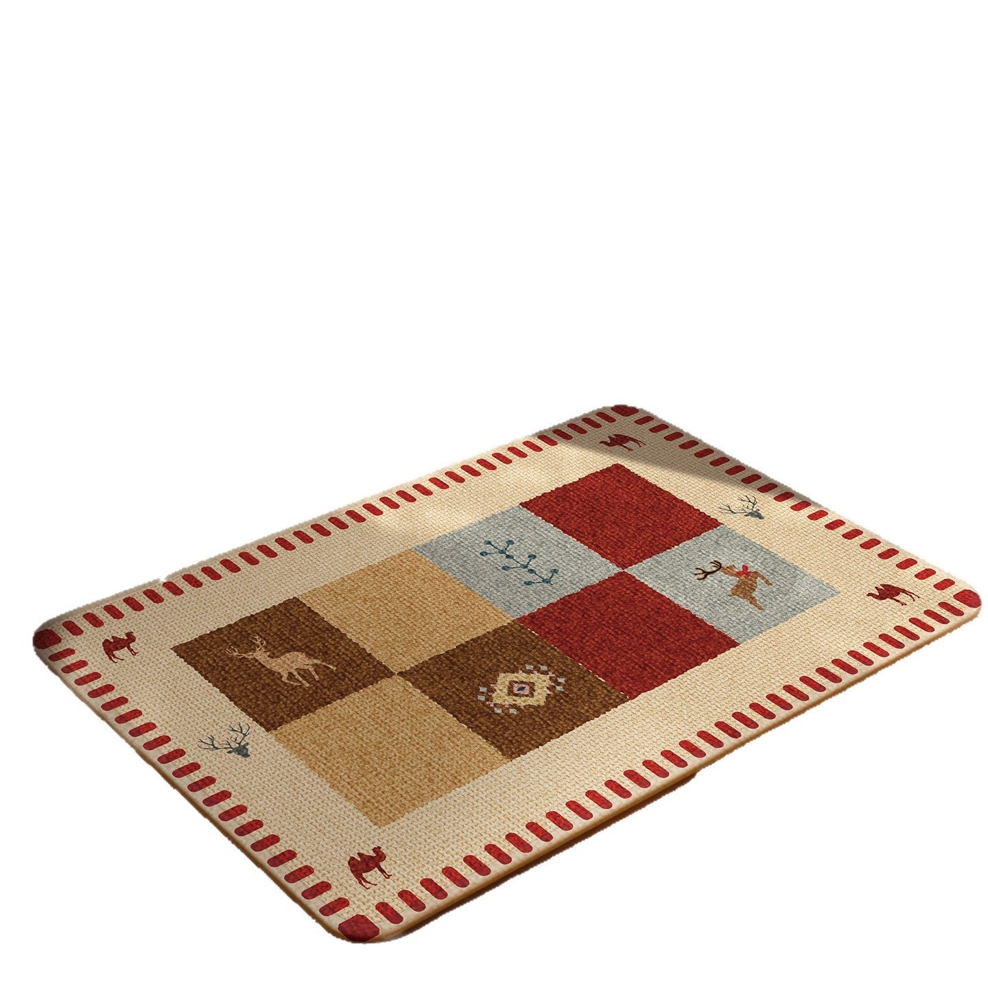 Decorative Star-patterned Bath Mat