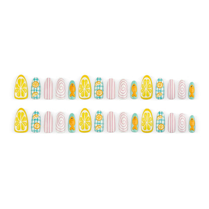 Fruit-designed artificial nails Acalora