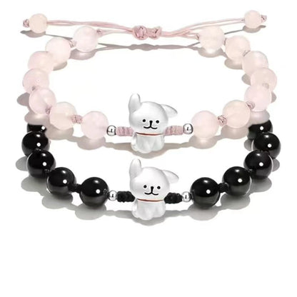 Adjustable Cute Dog Charm Bracelet Acalora