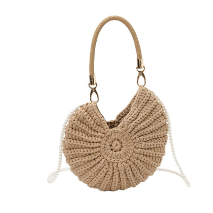 Handmade Crossbody Bag in Shell Design Bowlift
