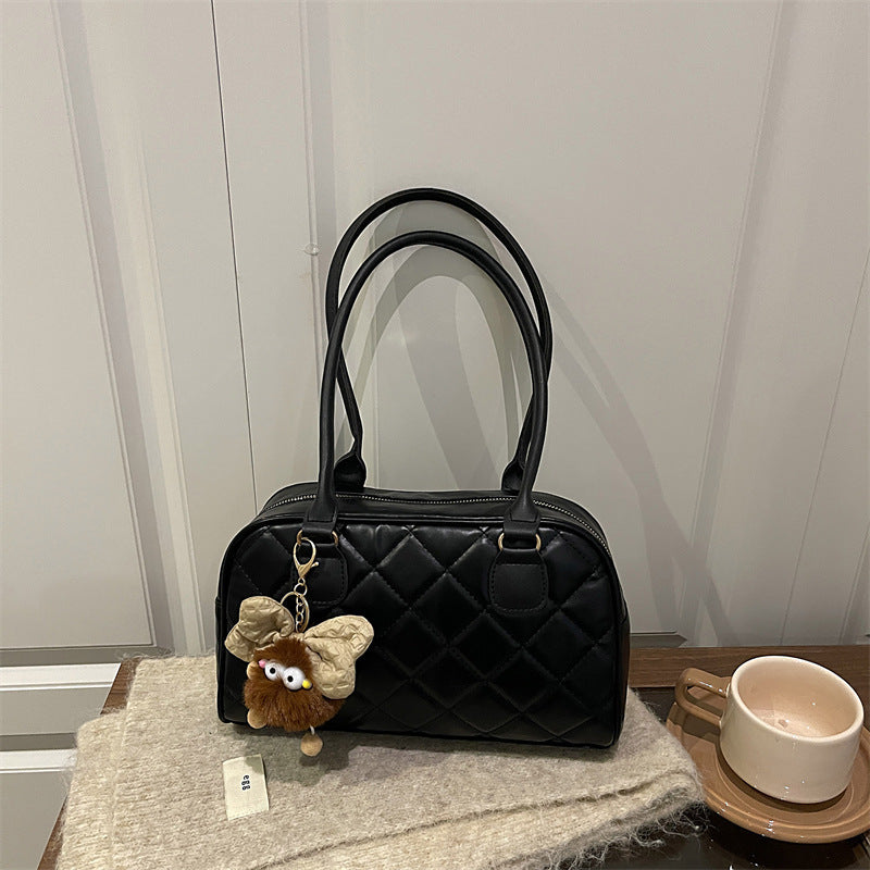 Quilted Faux Leather Handbag Acalora
