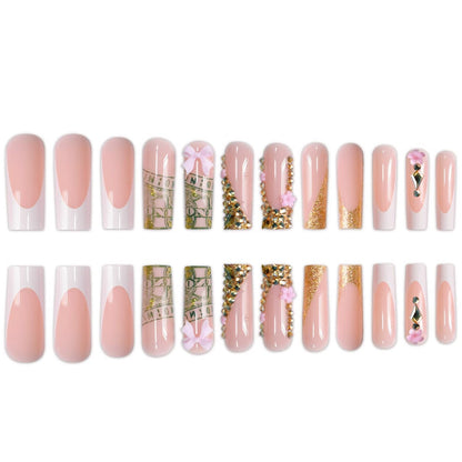 Decorative Acrylic Press-On Nails Acalora