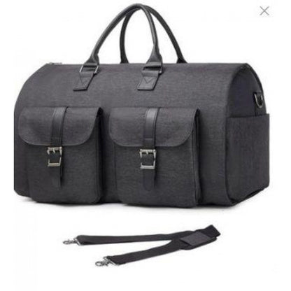 Stylish Leather Travel Duffel Bag Acalora
