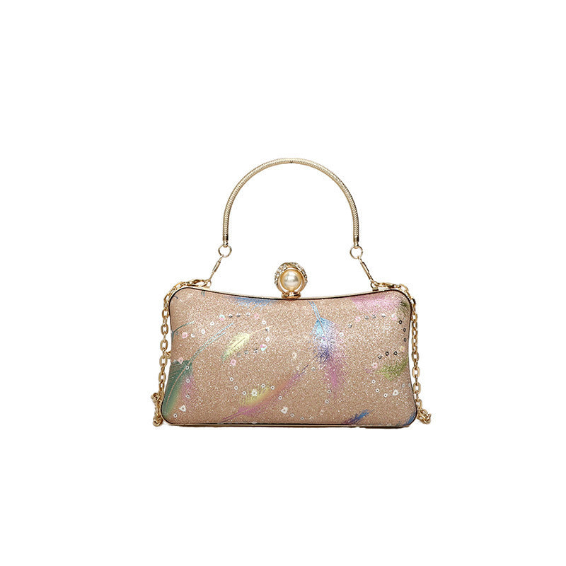 Glittery Evening Clutch Bag Acalora
