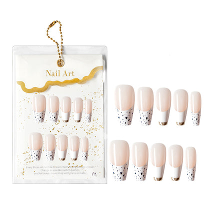 French Tip Decorative Nail Set Acalora