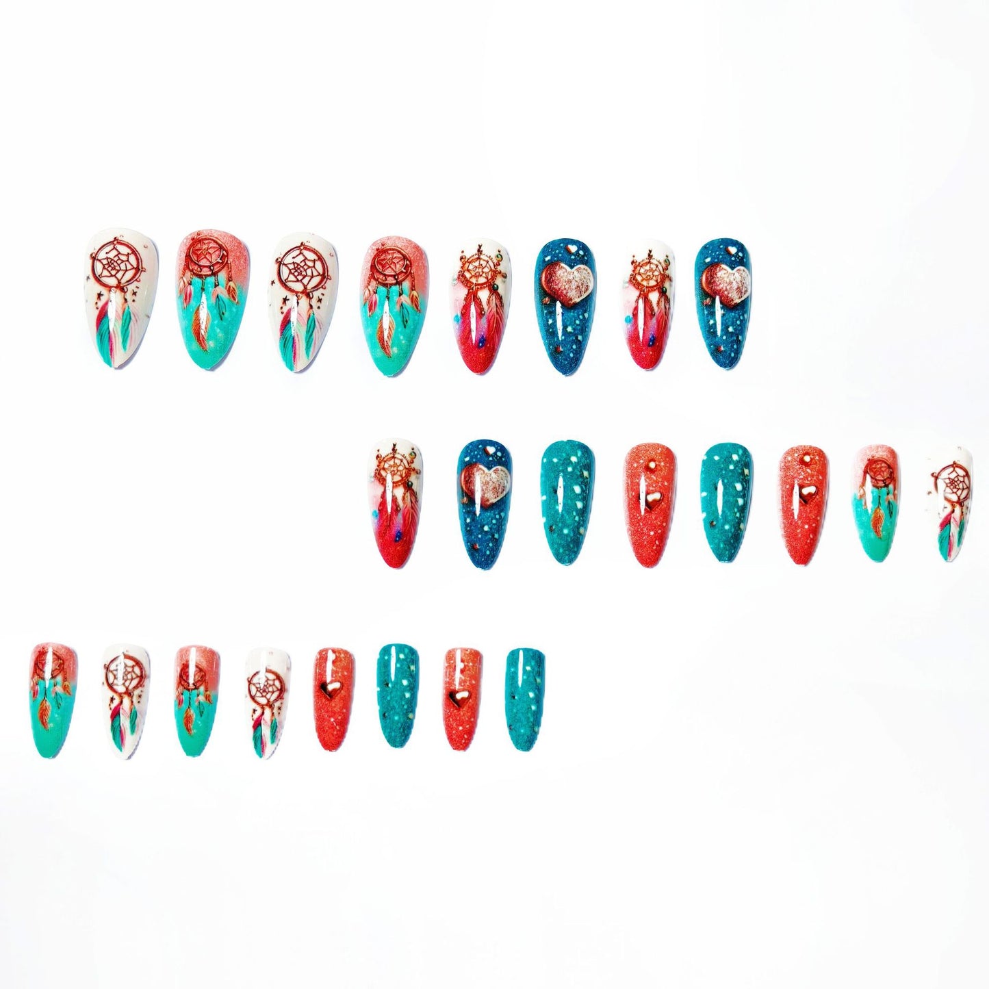 Artistic Dreamcatcher Nail Art Acalora