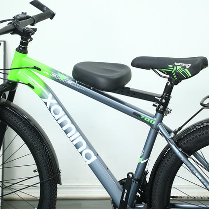 adjustable padded child bicycle passenger seat with safety armrest Bowlift