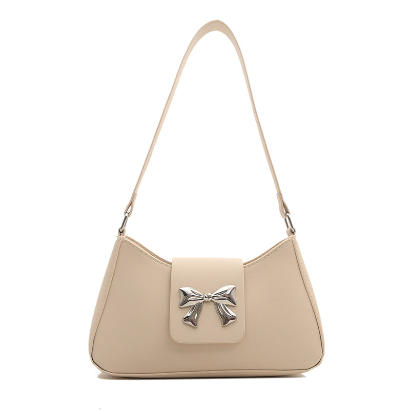 Stylish Bow Accent Handbag Acalora