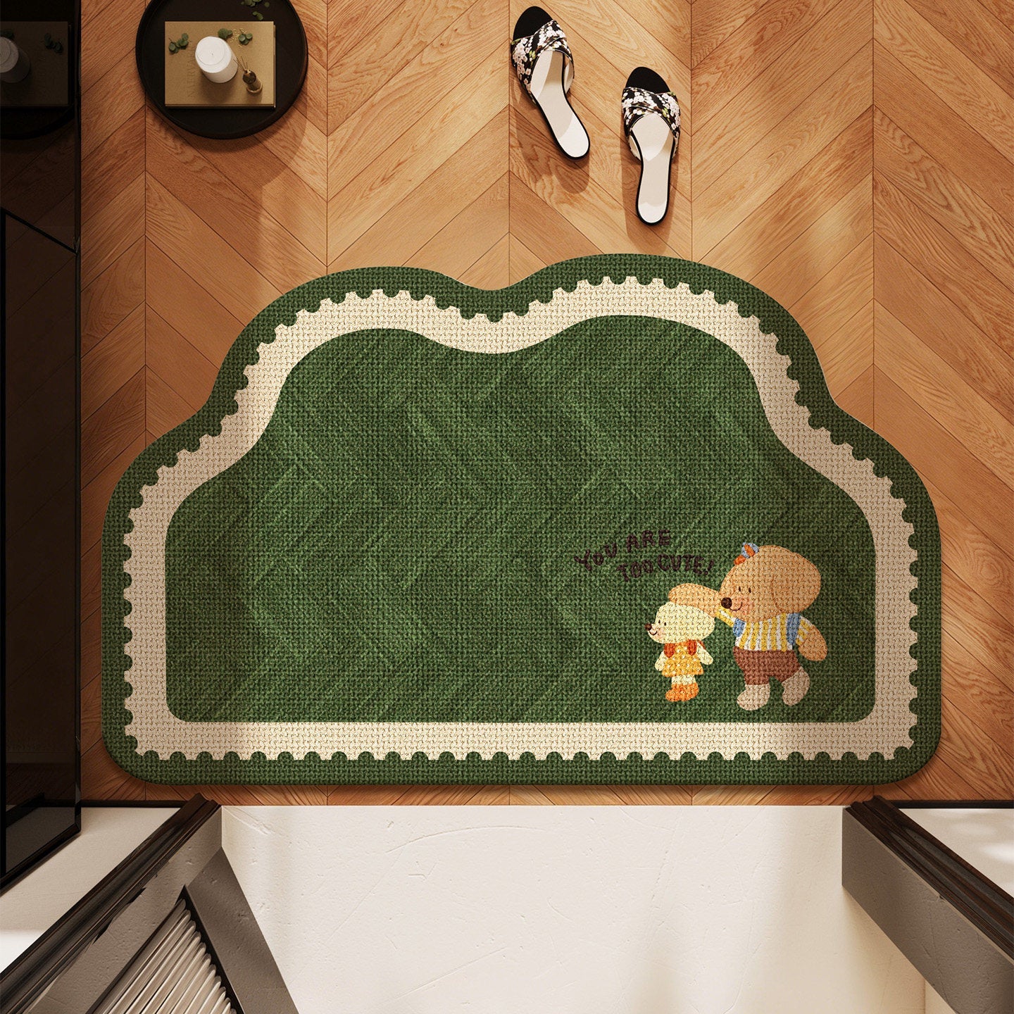 Cute Cartoon Animal Bath Mat