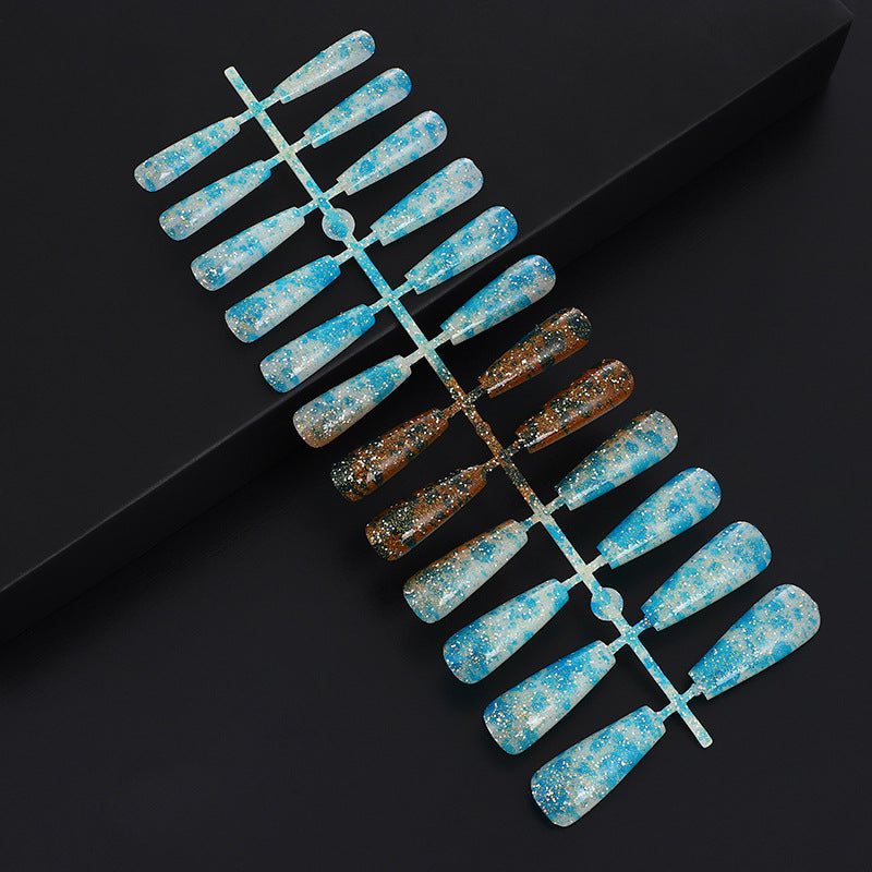 Artificial nails in creative drop design Acalora