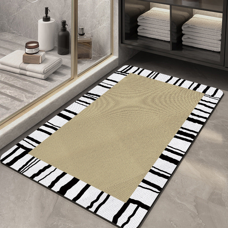 Abstract Modern Bath Mat Acalora