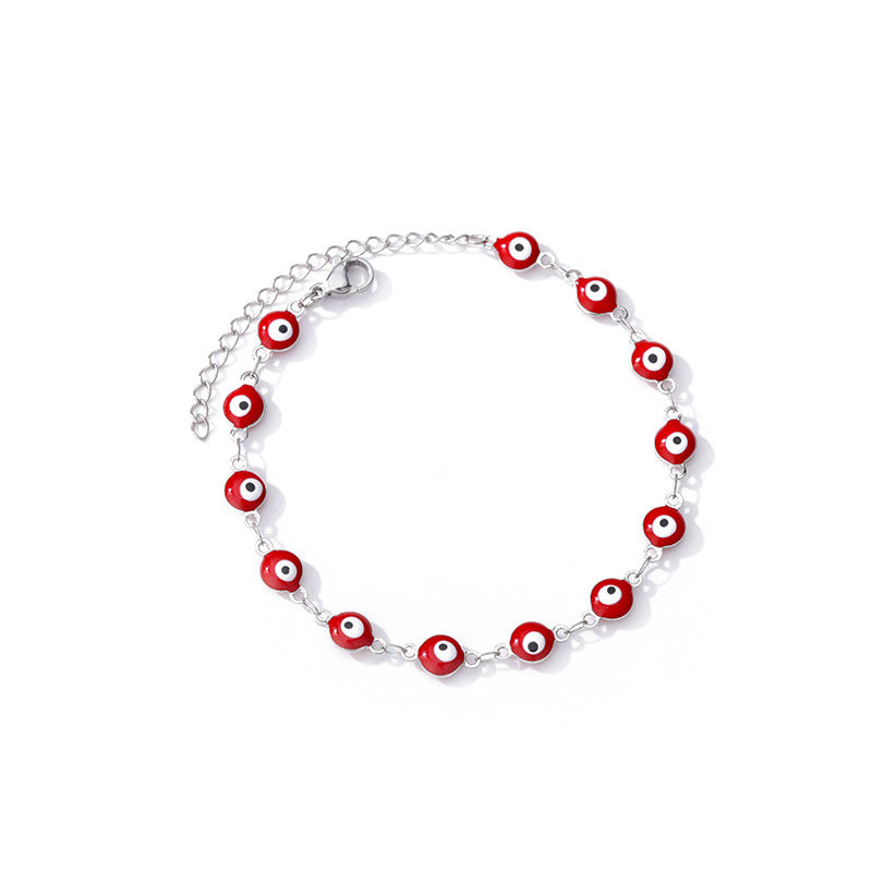 Evil Eye Protection Anklet Acalora
