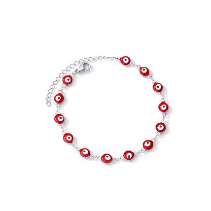 Evil Eye Protection Anklet Acalora