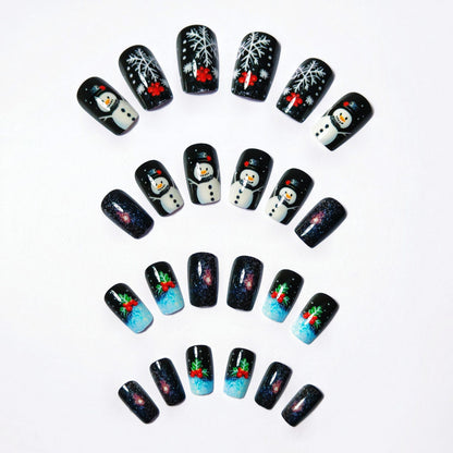 Festive Holiday Nail Art Set Acalora