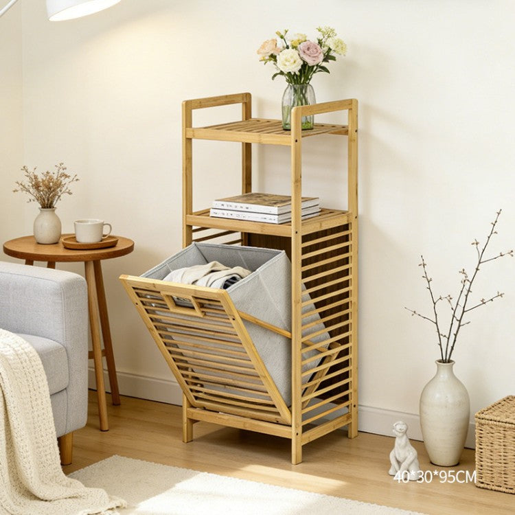 Laundry shelf with baskets Acalora