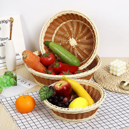 Artisan Woven Serving Bowl Acalora