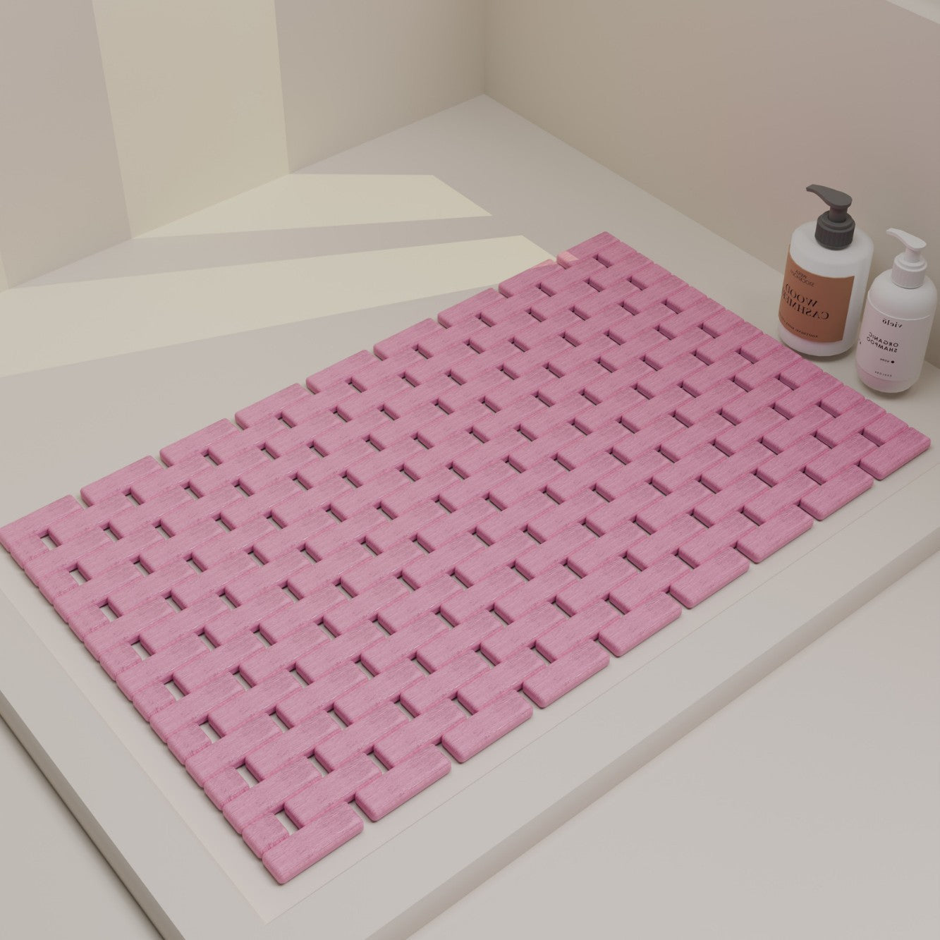 Stylish Woven Bath Mat