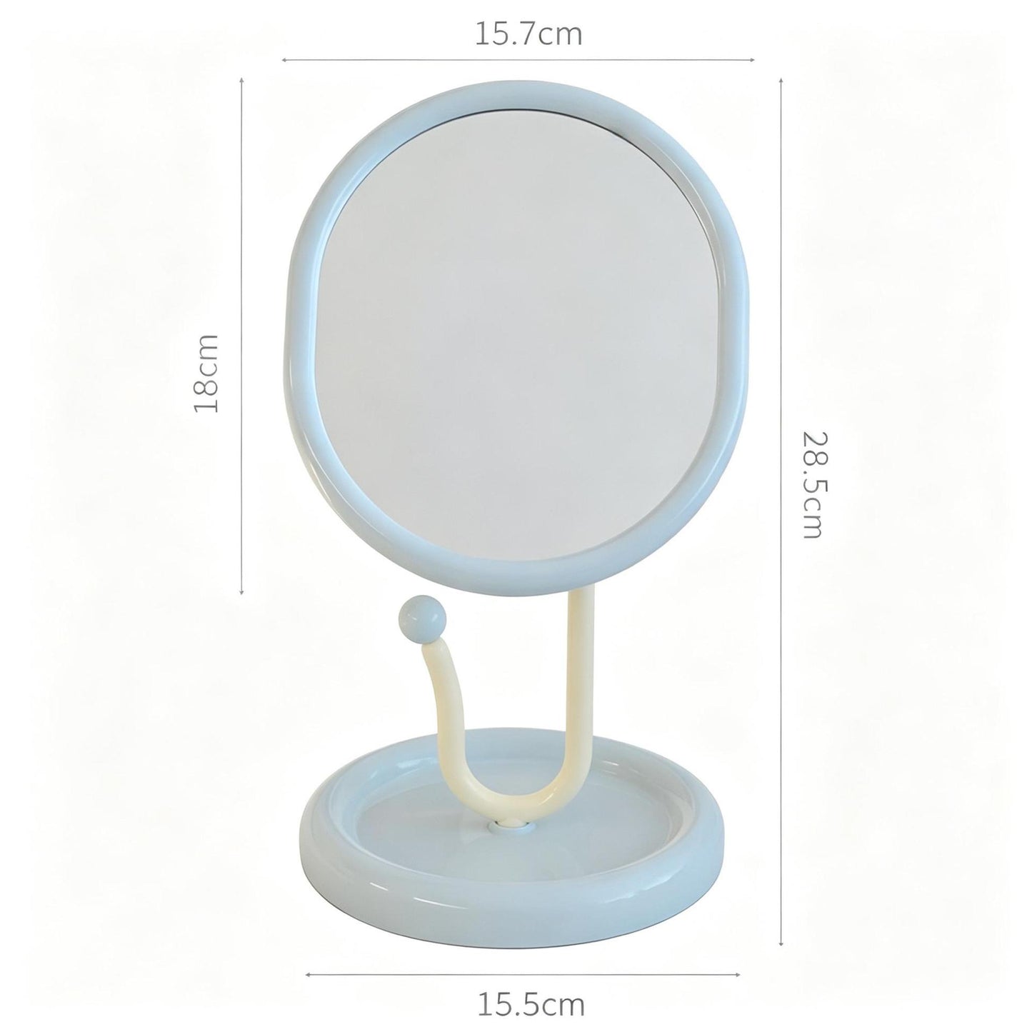 Adjustable Standing Vanity Mirror