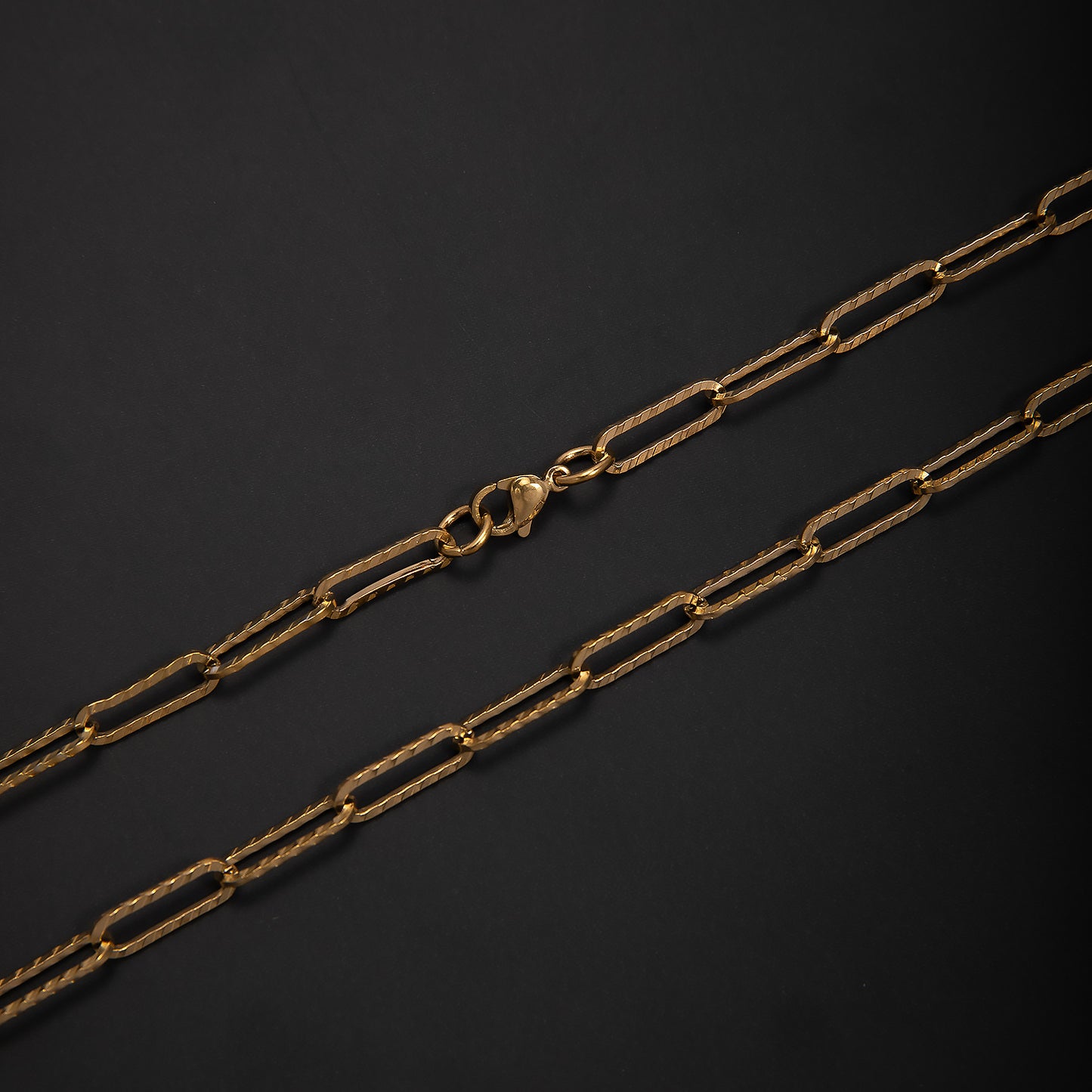 Elegant Open Link Chain Necklace Acalora