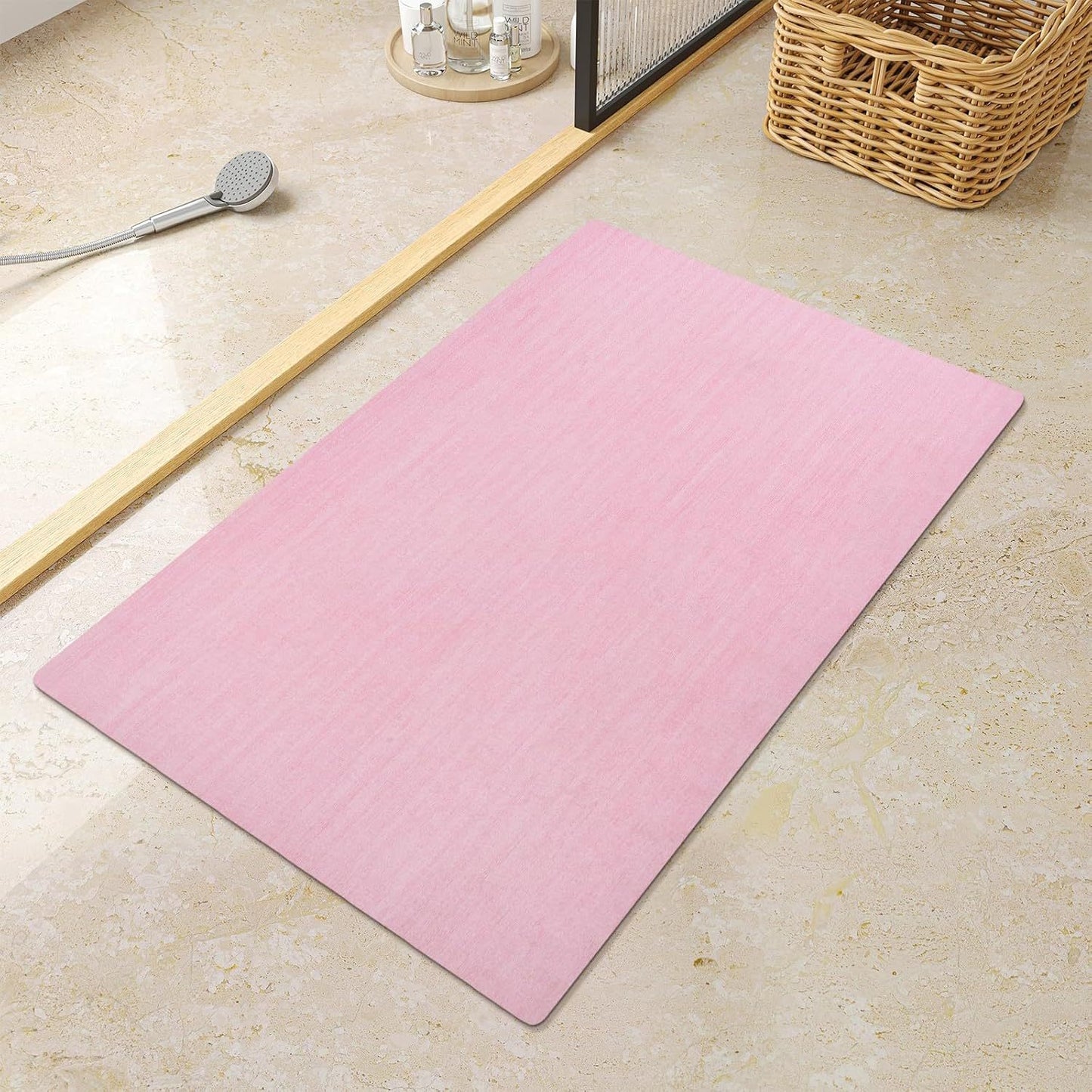 Textured Bath Rug Acalora