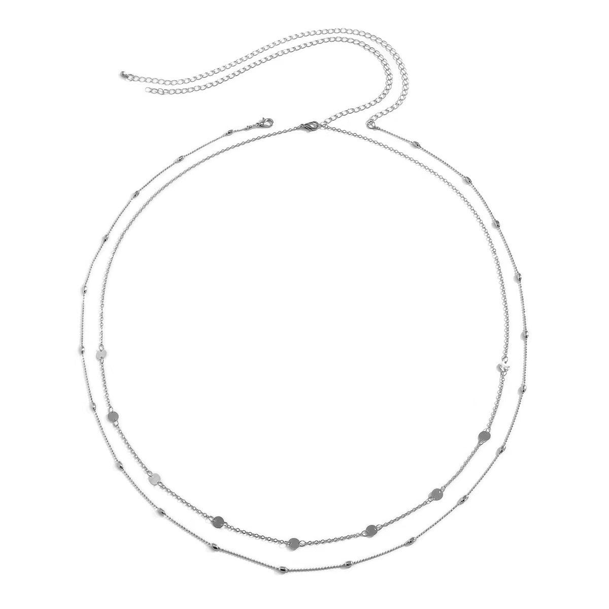 Layered Chain Necklace Acalora