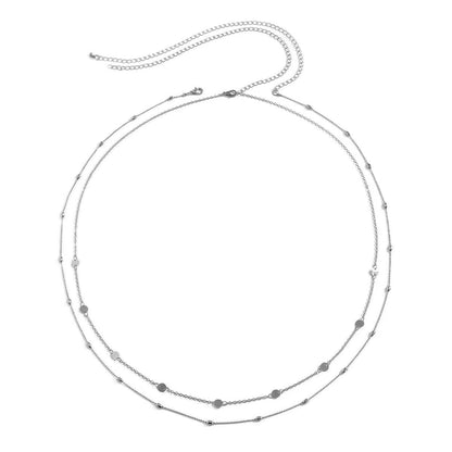 Layered Chain Necklace Acalora