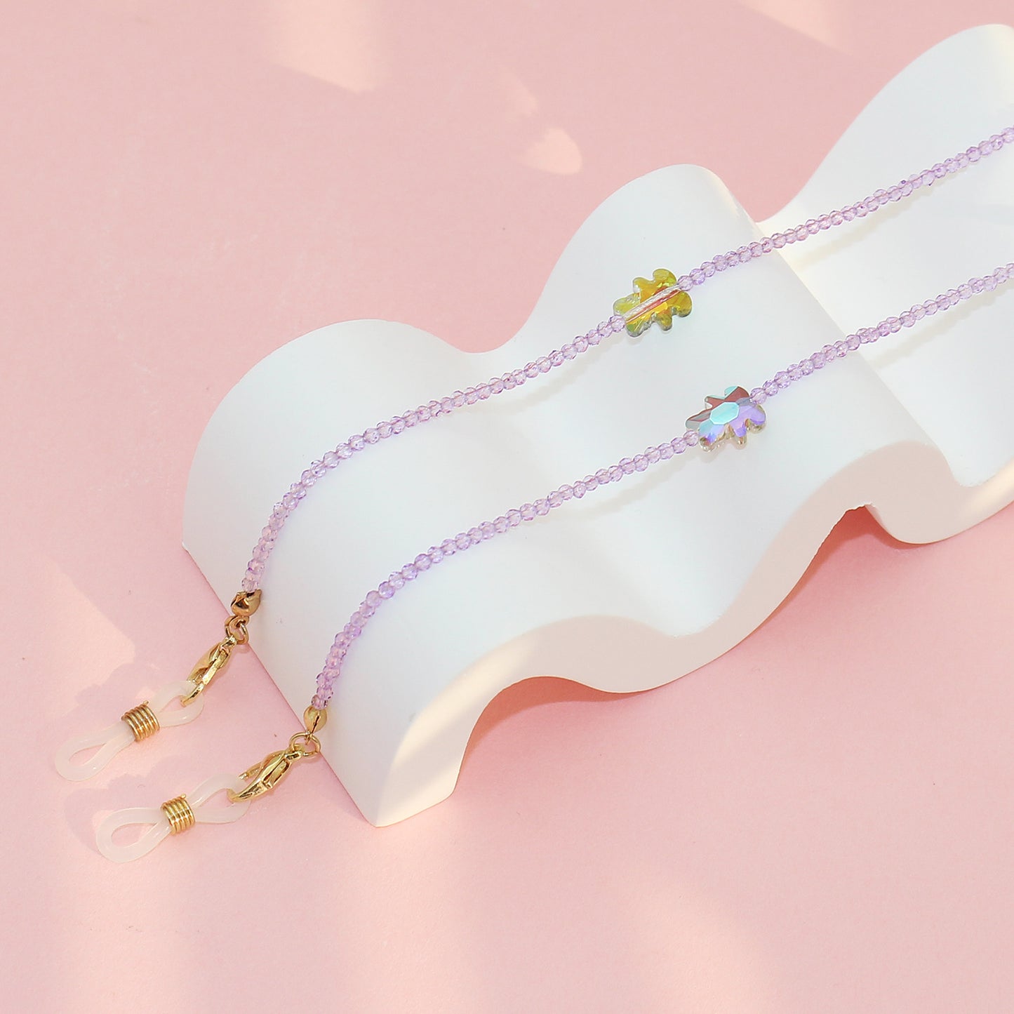Beaded Eyewear Chain Acalora