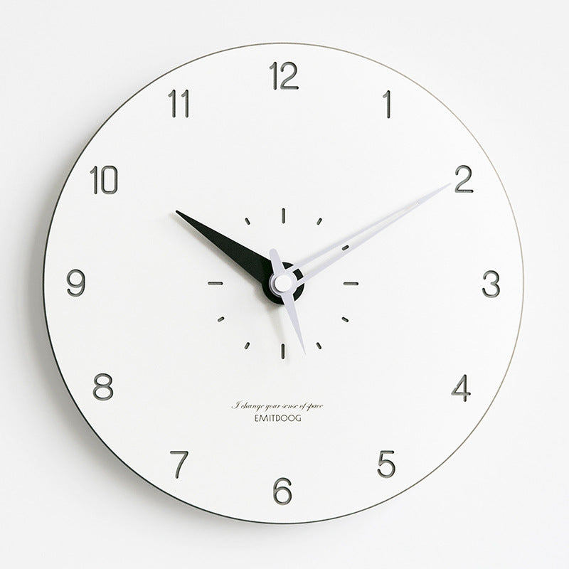 Skanto | Minimalist Modern Round Wall Decor Silent Clock