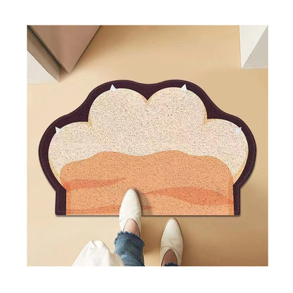 Cute Animal Paw Print Bath Mat