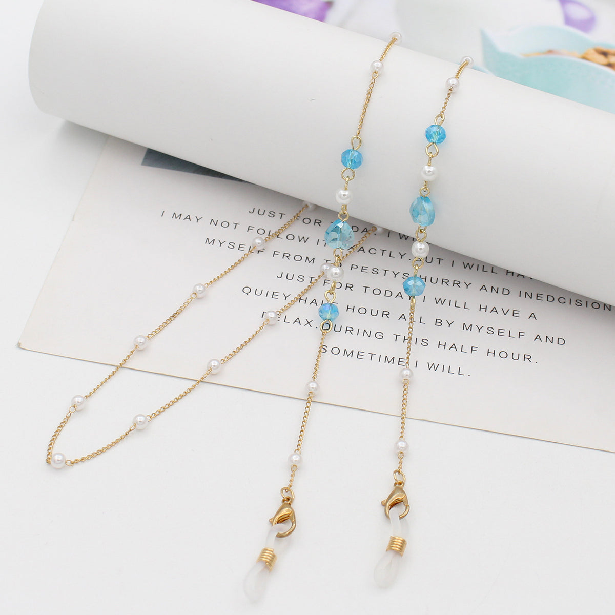 Elegant Layered Beaded Necklace Acalora