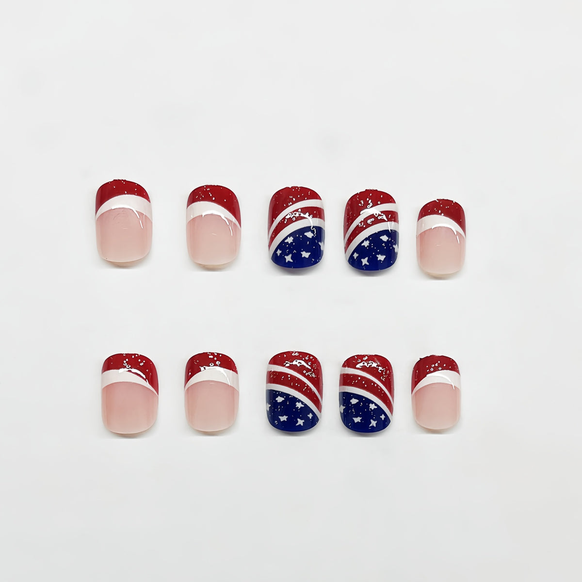 Themed Press-On Nail Art Acalora