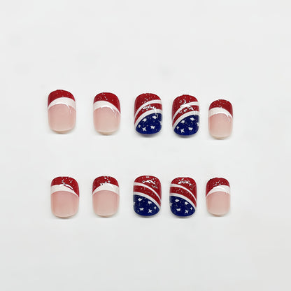 Themed Press-On Nail Art Acalora