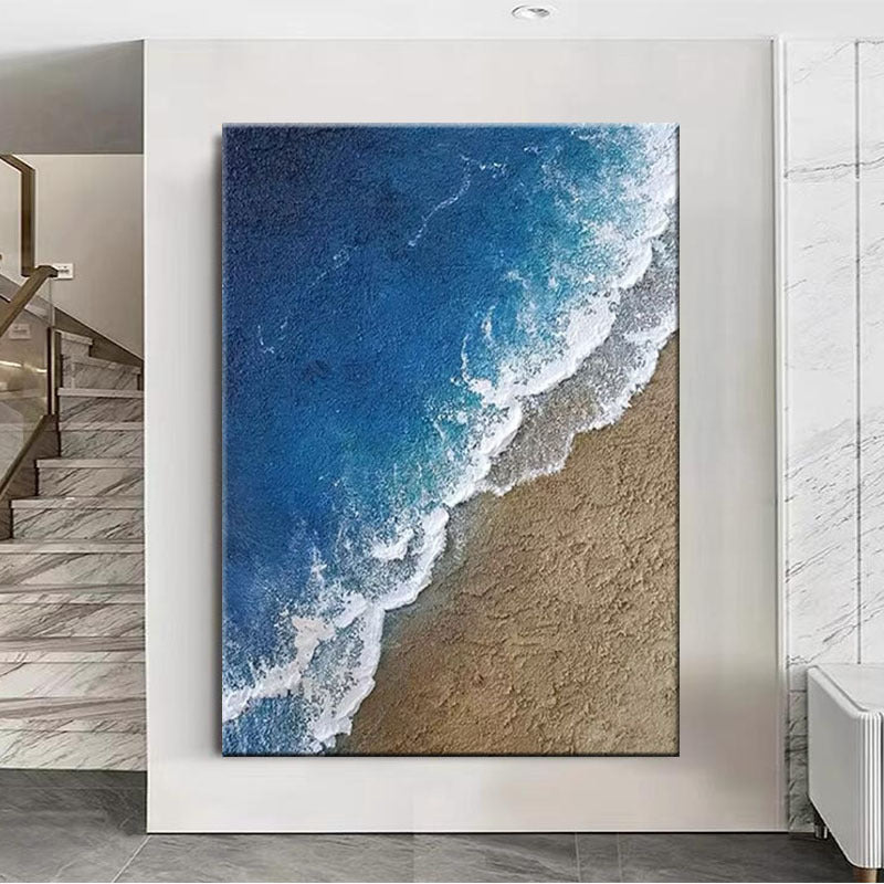 Coastal Paradise Abstract Canvas Art