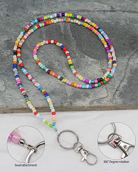 Colorful Beaded Eyewear Lanyard Acalora