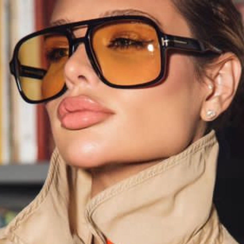 Women's stylish sunglasses in a striking rectangular design Karnz
