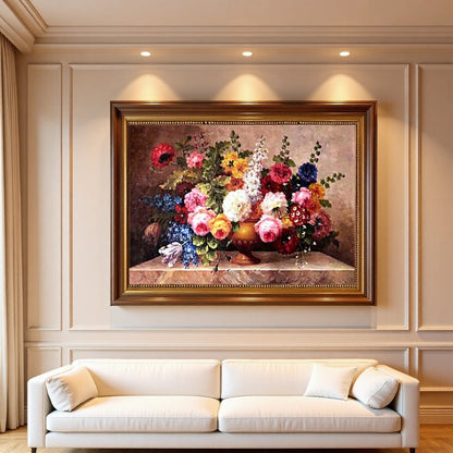 Vintage Style Fruit Basket Wall Decor