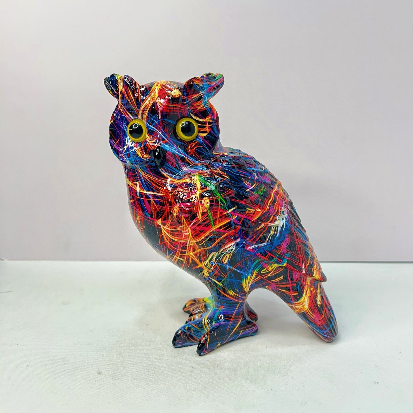 Artistic Owl Decorative Figure Acalora