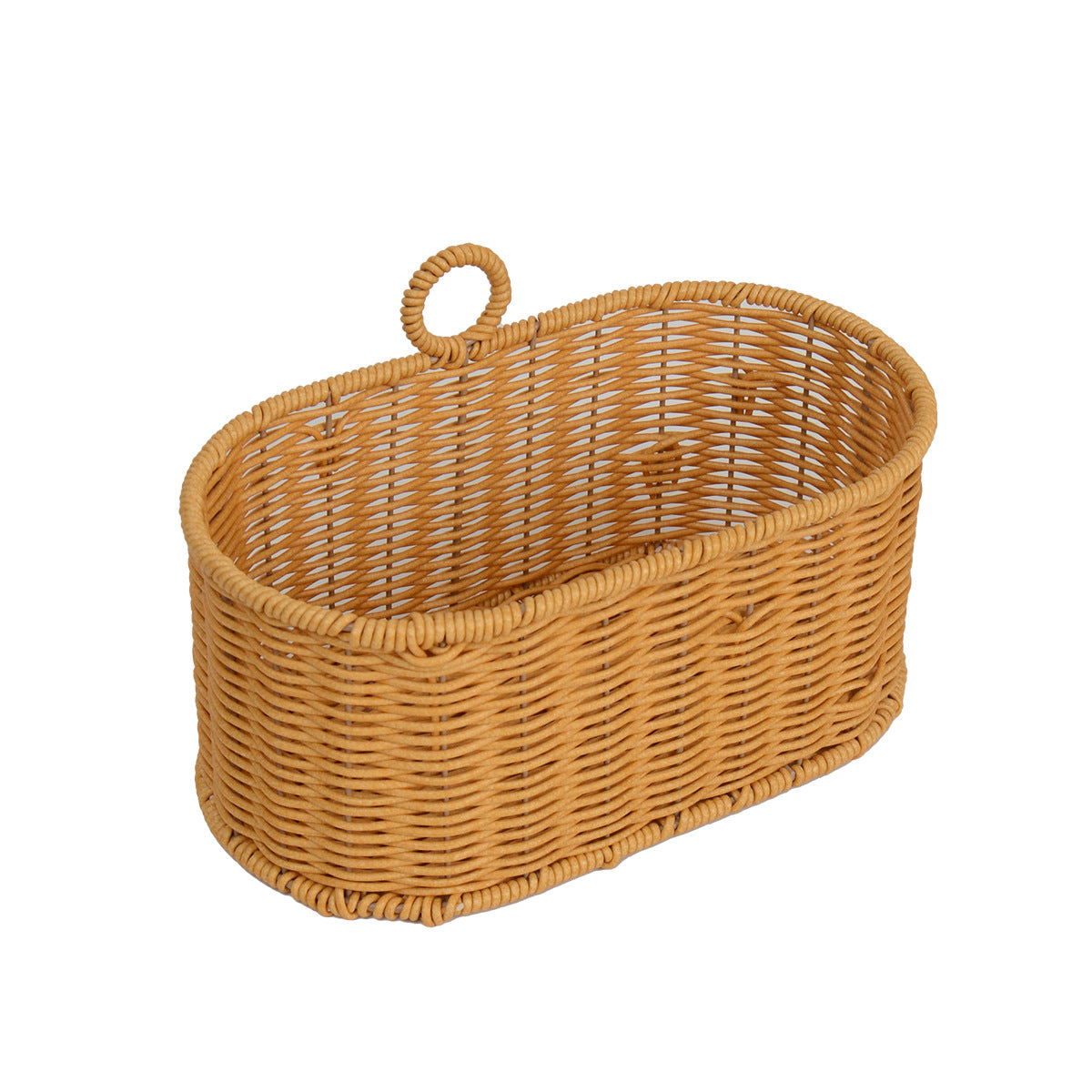 Handwoven willow basket with animal motif Acalora