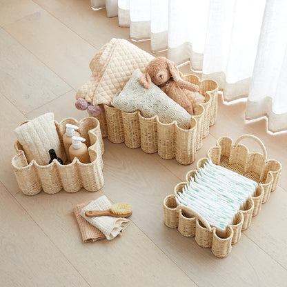 Artistic Woven Storage Basket Acalora