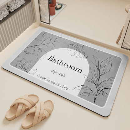 Stylish Bathroom Floor Mat