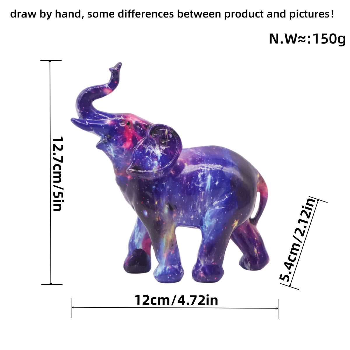 Artistically designed elephant figure Acalora
