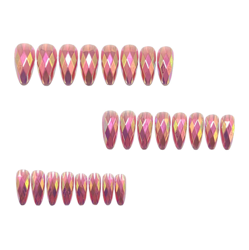 Artificial nails with radiant crystal design Acalora
