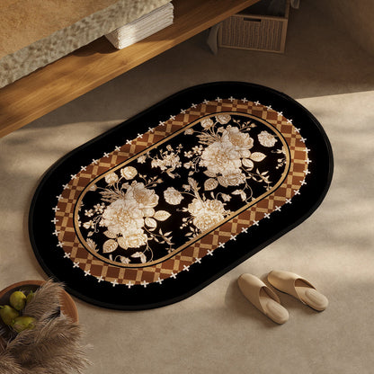 Chic Geometric Design Bath Mat