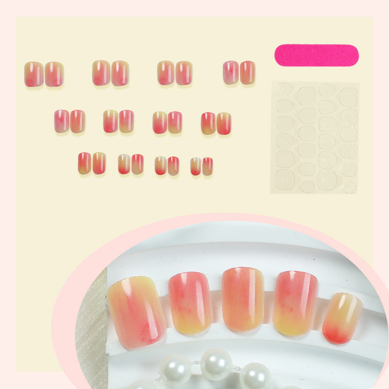 Ombre Acrylic Press-On Nail Art Set Acalora