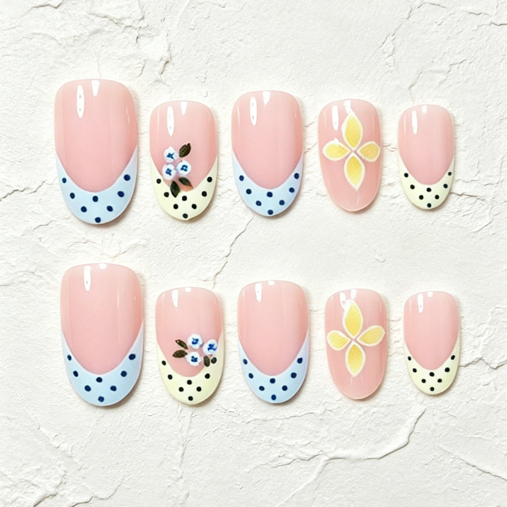 Decorative Floral Nail Art Tips Acalora