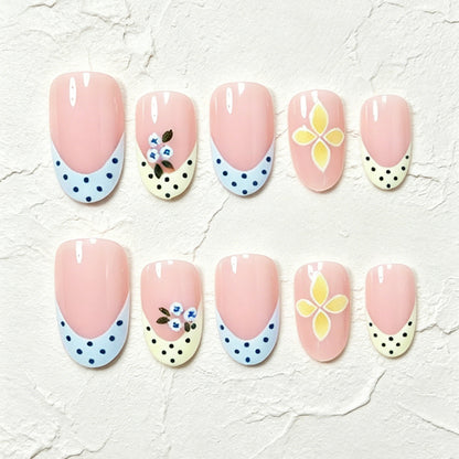 Decorative Floral Nail Art Tips Acalora